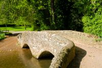 Packhorse bridge at Dunster, Somerset