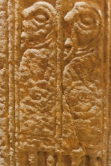 Two senior warriors, south face