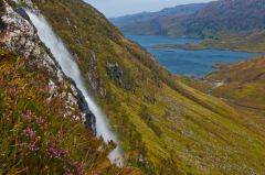 Eas a Chual Aluinn Waterfall