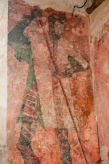 15th c St George wall painting