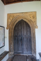 The 15th century south doorway