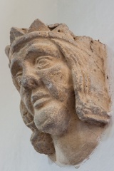 King's head corbel