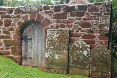 Chapel wall, Fordoun