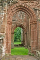 Abbey church archway