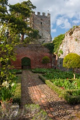 Cromwellian garden and Great Tower