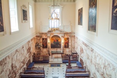 The chapel at Holkham Hall