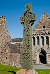St Martin's High Cross and the abbey church