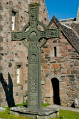 St John's Cross and the shrine entrance