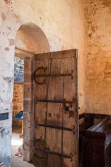 The ancient tower door