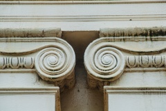 Cornice detail, garden front