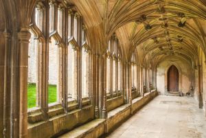 Lacock Abbey cloisters