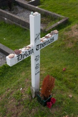 Dylan Thomas grave