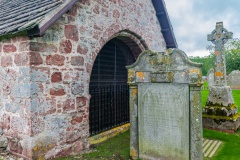 The main entrance