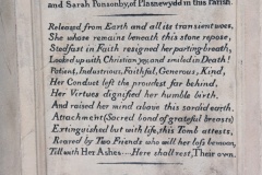 Sarah Ponsonby dedication