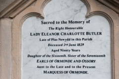 Lady Eleanor Butler memorial