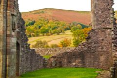 The priory church ruins