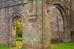 Base of the crossing tower