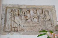 Adoration of the Magi alabaster