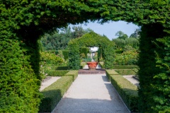 Entrance to the walled garden