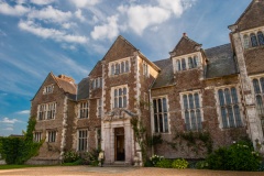 The front facade of Loseley Park