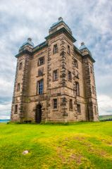 The Cage, a hunting tower in the park