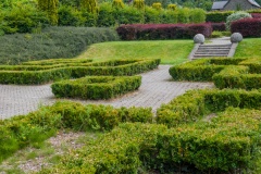 Formal garden beds