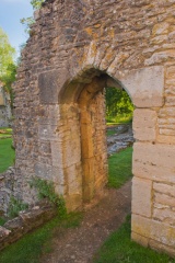 An archway in the north wing