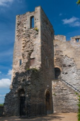 The southwest tower