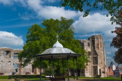 The Victorian bandstand