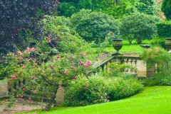 Garden stairs