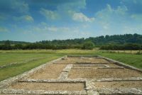 North Leigh Roman Villa, Foundation walls