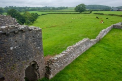 View from the outer gatehouse wall