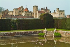 Italianate garden and pool
