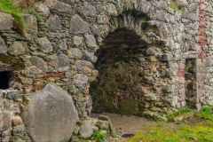 Inside the courtyard entrance