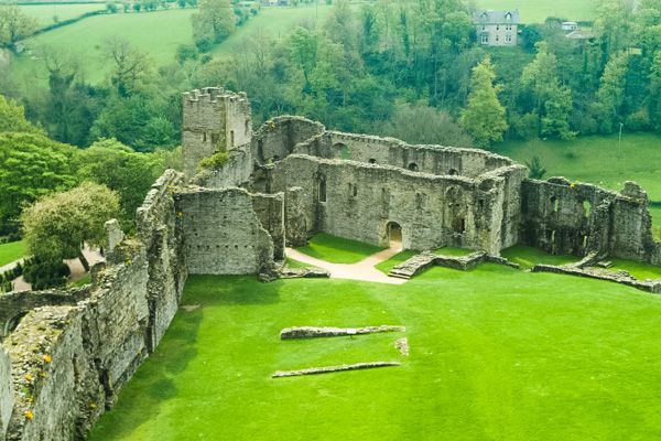 View from the keep