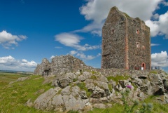 Smailholm - built on rock
