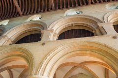 The Norman nave triforium