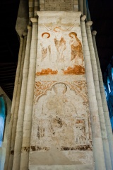 Medieval wall painting, nave