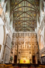 The altar and reredos