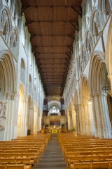 Looking up the nave