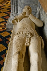 Rhys ap Gruffydd effigy (d. 1197)