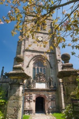 The west tower