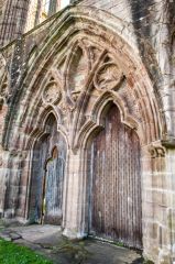 The west door and vesica