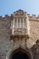 The remodelled entrance gatehouse
