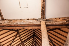 Timber roof beams