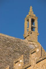 The unusual bell turret