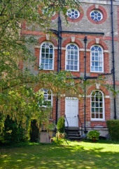 The side of the house