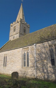 The church and tower