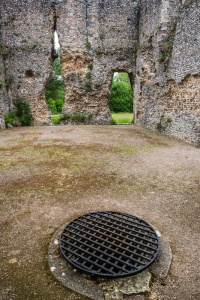 A well within the Great Hall kitchens