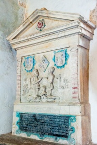 Joan Wadham memorial, 1583